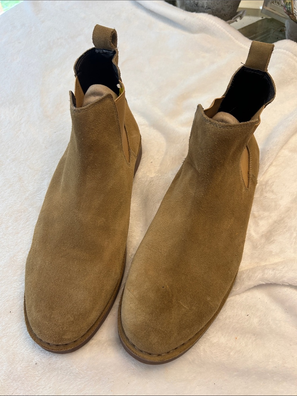 bp Men's Chukka Boots in Tan Suede